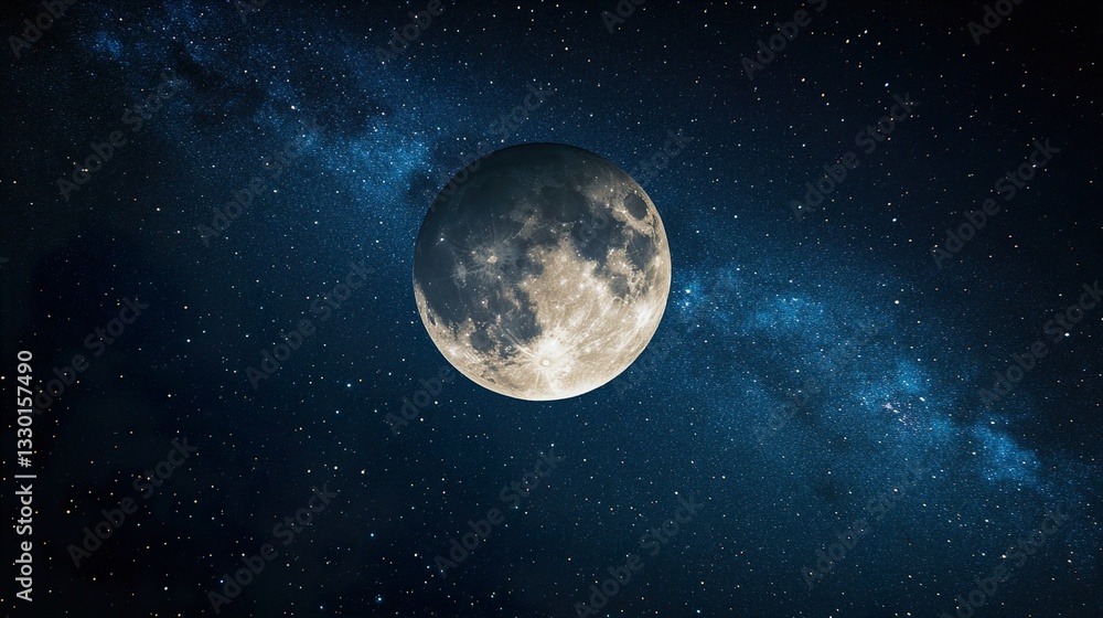 Moonlit Serenity: Embracing the Night Sky Moonlit Serenity: Embracing the Night Sky