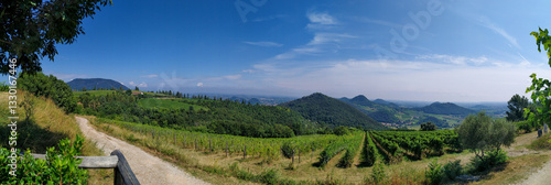 Fotografie Vista panorama Colli Euganei