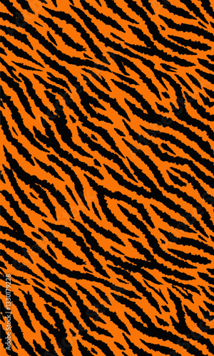 tiger skin pattern background. Seamless tiger skin pattern