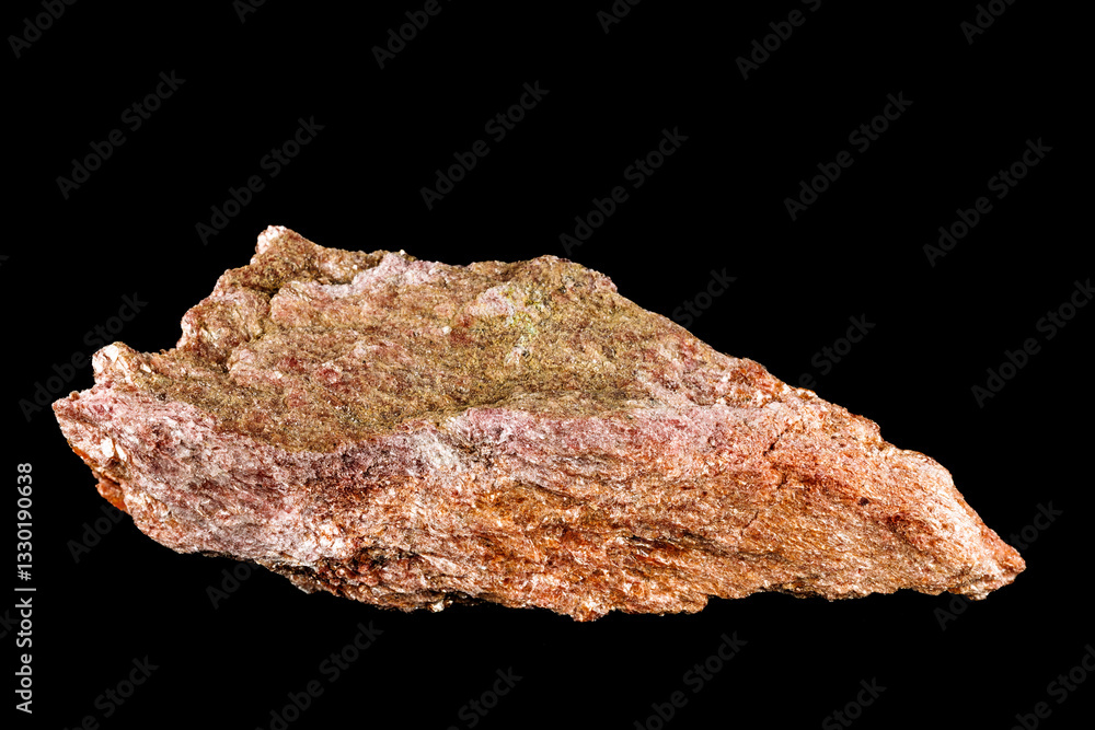 Fuchsite mineral with rough texture. Fuchsite mineral with rough texture.