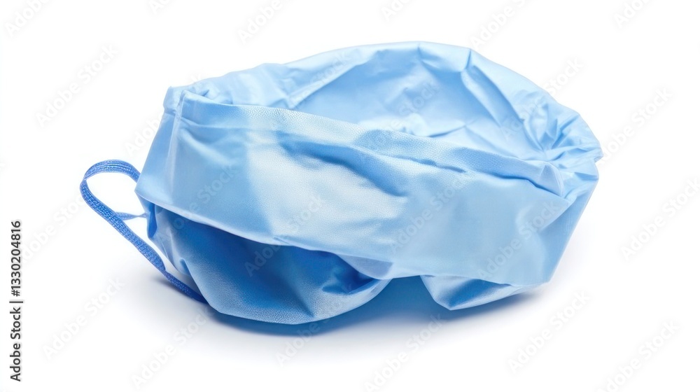 Obraz premium Light blue disposable surgical cap