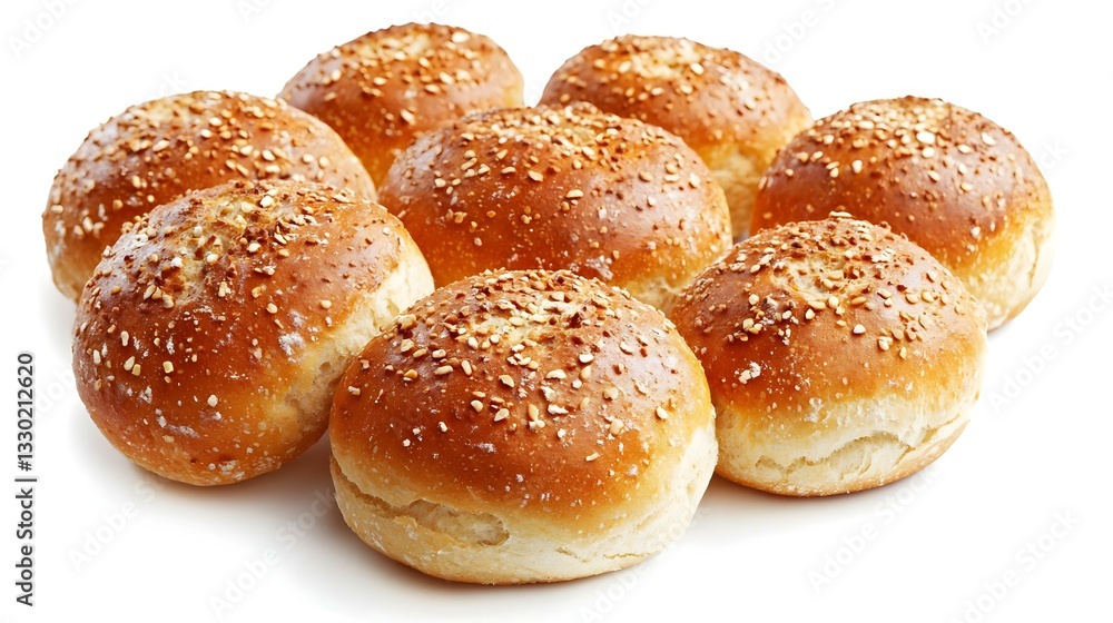 Freshly baked round Bread isolated on white Freshly baked round Bread isolated on white