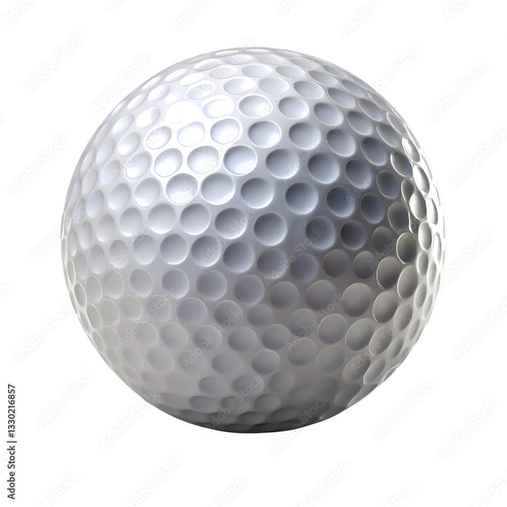 golf ball isolated on white background PNG. GENERATIVE AI golf ball isolated on white background PNG. GENERATIVE AI