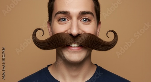 Over-the-Top Fake Mustache