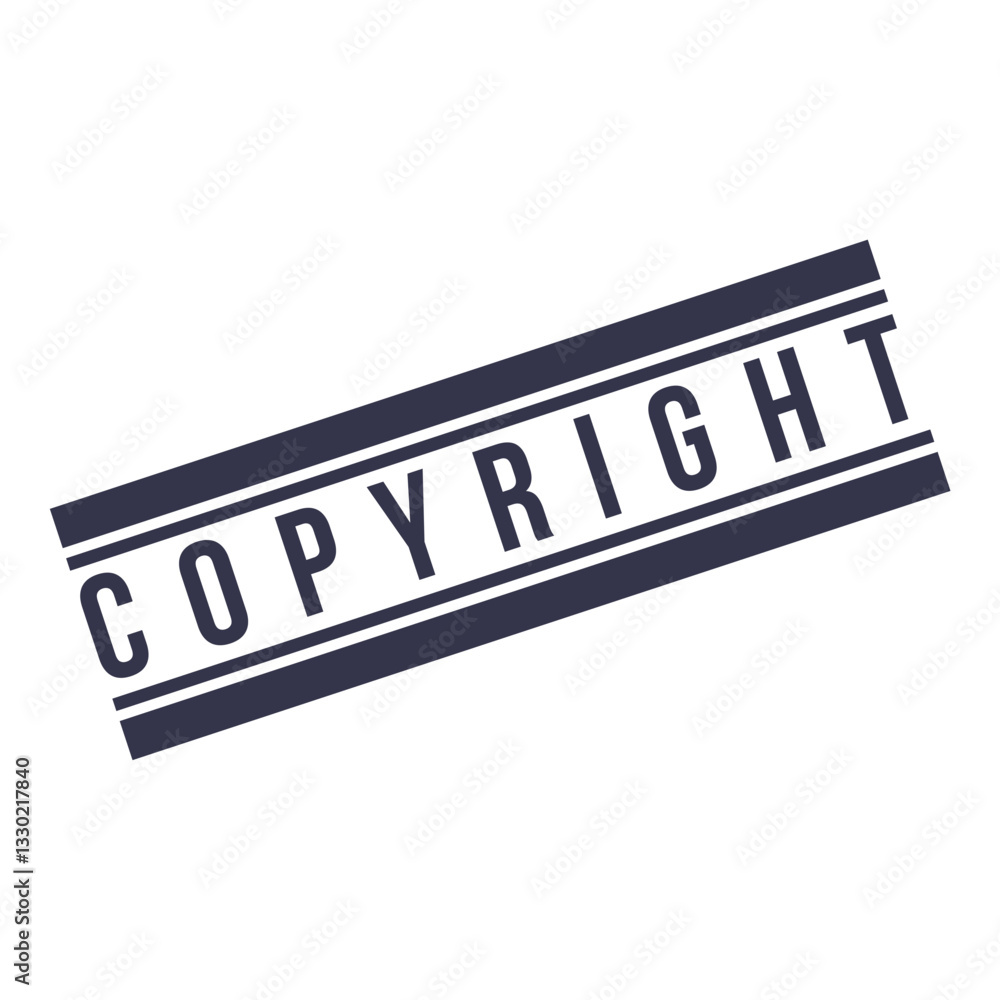 copyright rubber stamp design vector template copyright rubber stamp design vector template