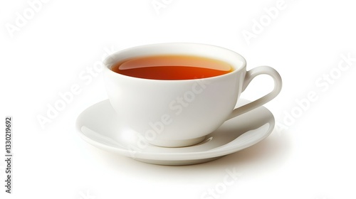 Wallpaper Mural tea cup isolated on white background Torontodigital.ca