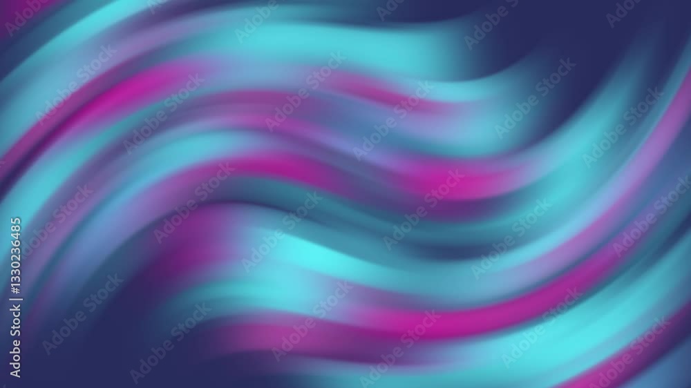Abstract Gradient Background Blue Pink Swirls Gradient Background Texture Design Art Pattern Wave Flowing Fluid Motion - 4k Video - Background Animation