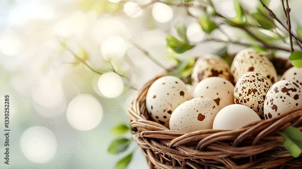 Many eggs in basket isolated on white Many eggs in basket isolated on white