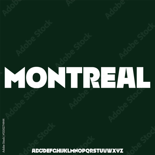 Modern condensed display font vector with ligature