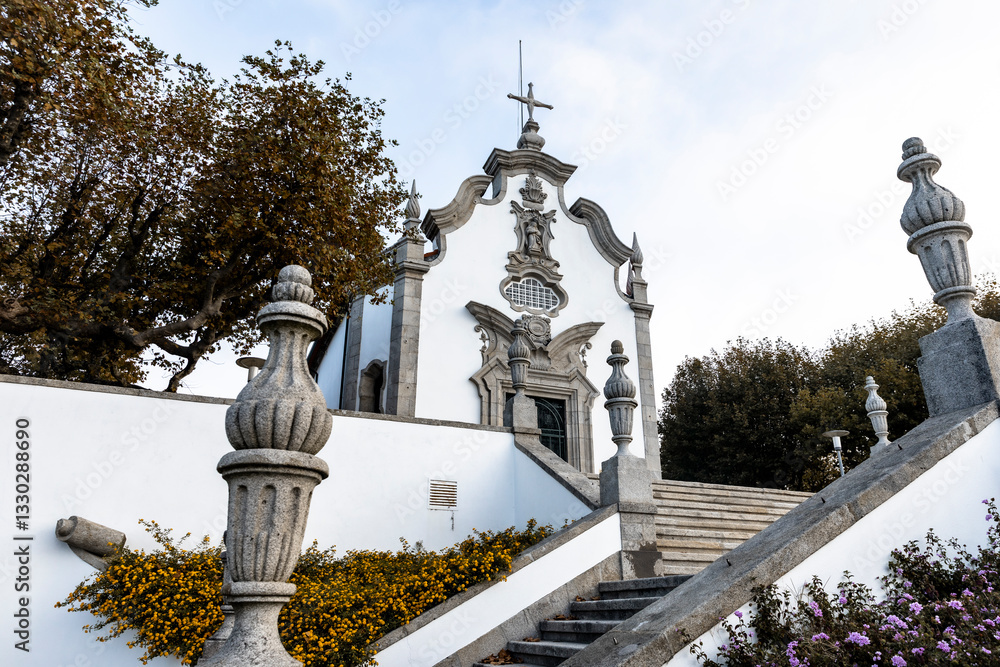 Fototapeta premium chapel of our Lady of Agony in Viana do Castelo, Alto Minho, Portugal