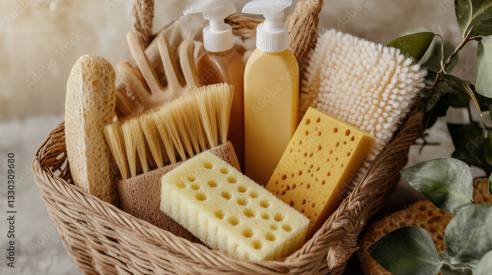 Basket of pasta with cream. Bath accessories in a wooden box, basket. Bath accessories in a basket. Basket containing cleaning and spa supplies. Laundry basket with cleaning supplies Basket of pasta with cream. Bath accessories in a wooden box, basket. Bath accessories in a basket. Basket containing cleaning and spa supplies. Laundry basket with cleaning supplies