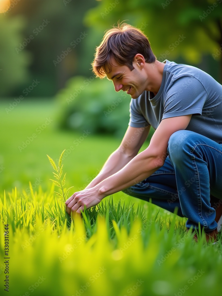 Tending A Grass Garden Illustrates How Nature Can Inspire Personal Growth By Balancing Inner And Outer Spaces Naturally. Tending A Grass Garden Illustrates How Nature Can Inspire Personal Growth By Balancing Inner And Outer Spaces Naturally.