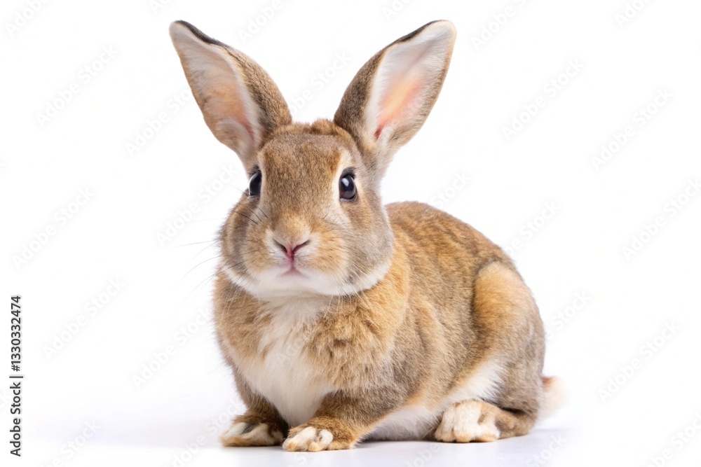 mini rex rabbit isolated on white background mini rex rabbit isolated on white background