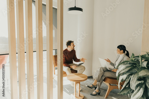 Engaging conversation unfol...