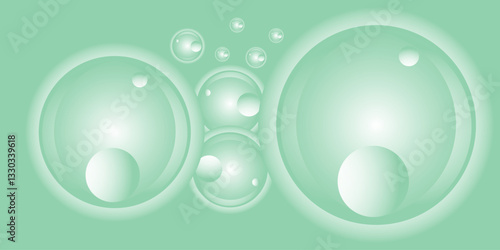 abstract background with bubbles