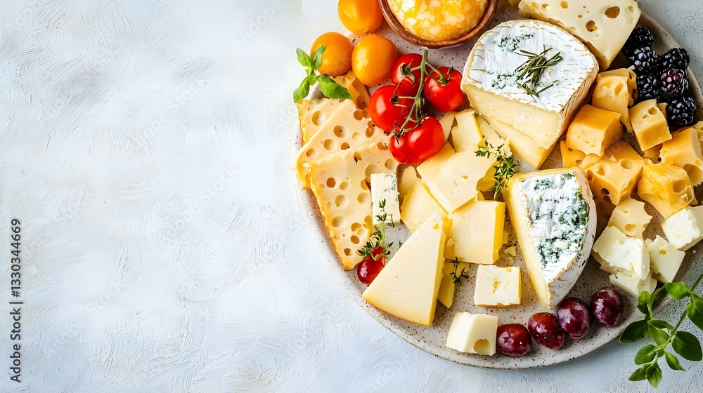 Obraz premium チーズ盛り合わせ
