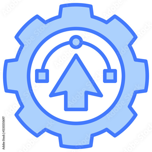 Reshape Blue Icon