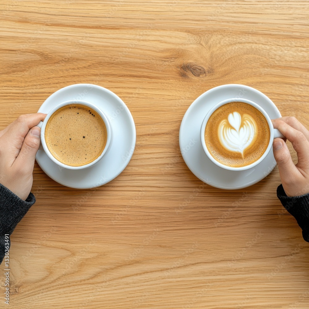 Obraz premium Activists Discussing Strategies Over Coffee in a Cozy Setting
