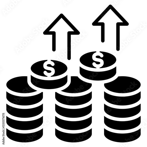 Profit Glyph Icon