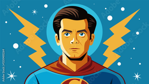 A series of comic book style illustrations drawn by a retiree who finally had the time to pursue their childhood dream.. Vector illustration