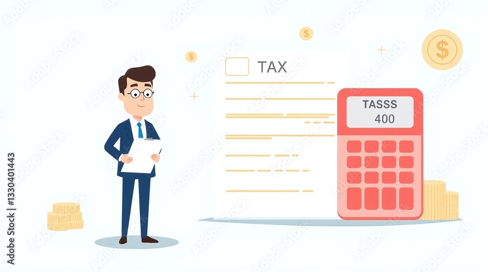Tax calculation, financial accounting calculator Tax calculation, financial accounting calculator