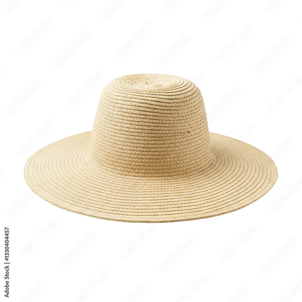 straw hat isolated on transparent background or white background straw hat isolated on transparent background or white background