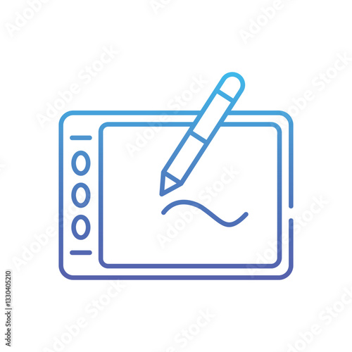 Digital Art Vector icon