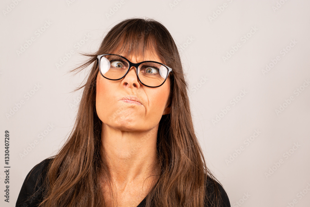 Frau, nachdenklich Frau, nachdenklich