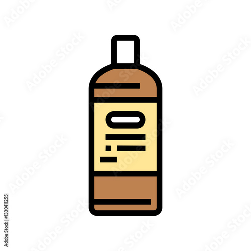 shower with fragrance free soap color icon vector illustration
