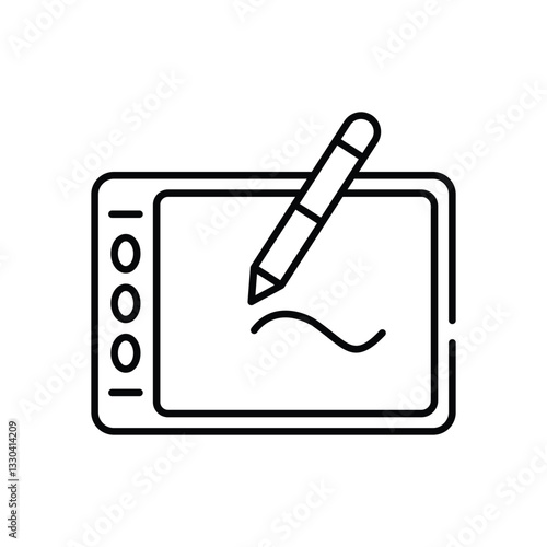Digital Art Vector icon