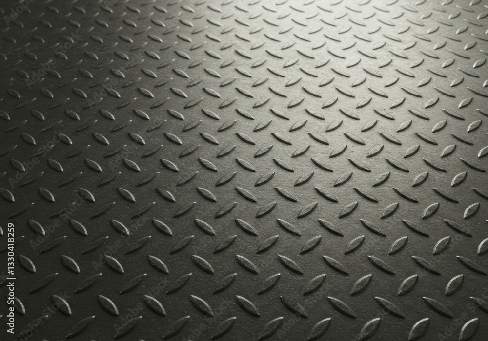A metallic surface with a repeating diamond pattern, highlighting material science innovation. A metallic surface with a repeating diamond pattern, highlighting material science innovation.
