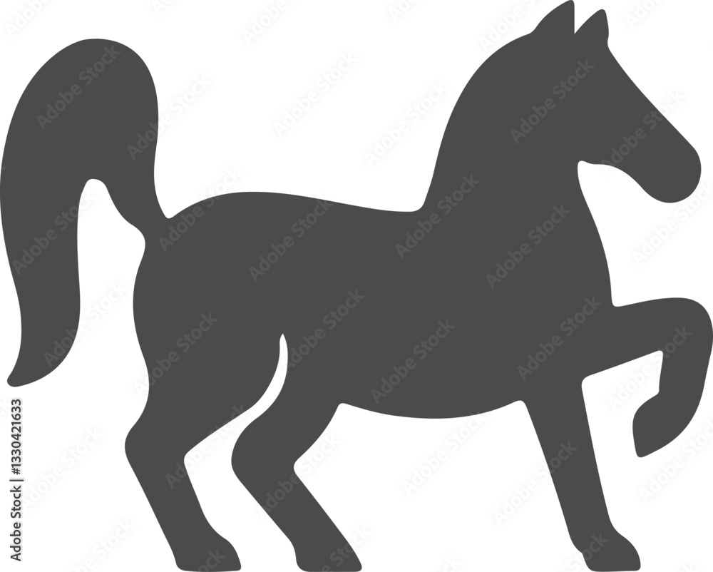 A dynamic and elegant horse vector design, showcasing flowing lines and strong curves, capturing the grace, power, and beauty of a galloping horse in motion. A dynamic and elegant horse vector design, showcasing flowing lines and strong curves, capturing the grace, power, and beauty of a galloping horse in motion.