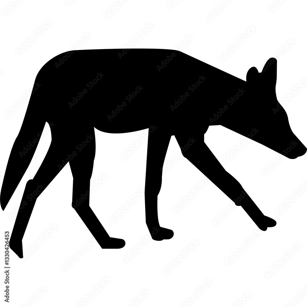 Fototapeta premium Jackal Icon