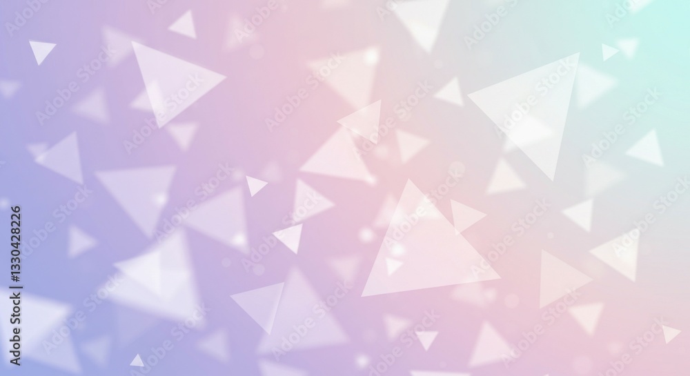 An elegant pastel-hued digital background with a blend of geometry and light refractions. An elegant pastel-hued digital background with a blend of geometry and light refractions.