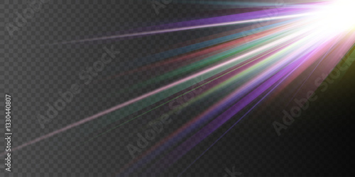 Rainbow prism light scatters vividly, creating dazzling spectral reflections.
Holographic crystal glare shimmers subtly, producing soft ethereal radiance.
Transparent lens flare refracts dynamically