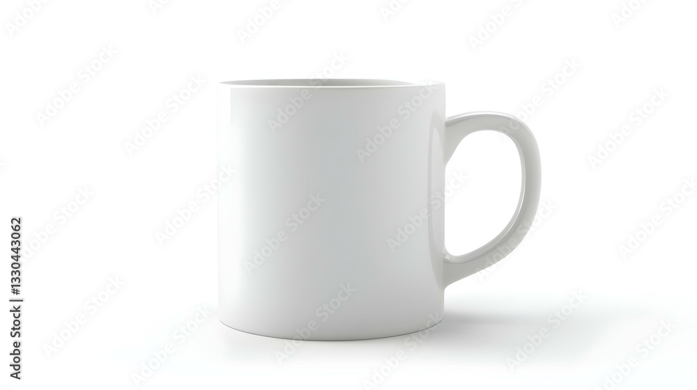 white cup isolated on white background white cup isolated on white background