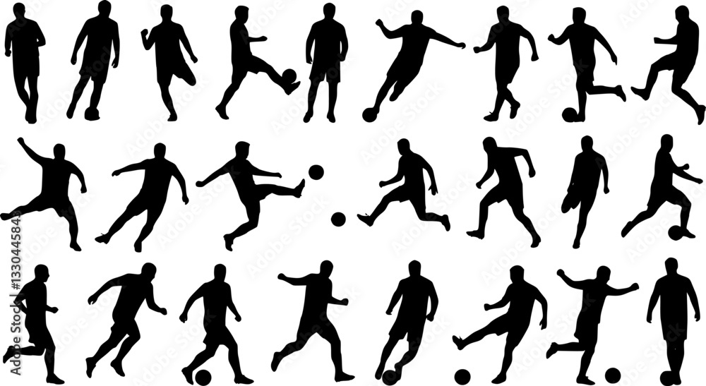 vector set of football (soccer) players 1
vector set of football (soccer) players 1