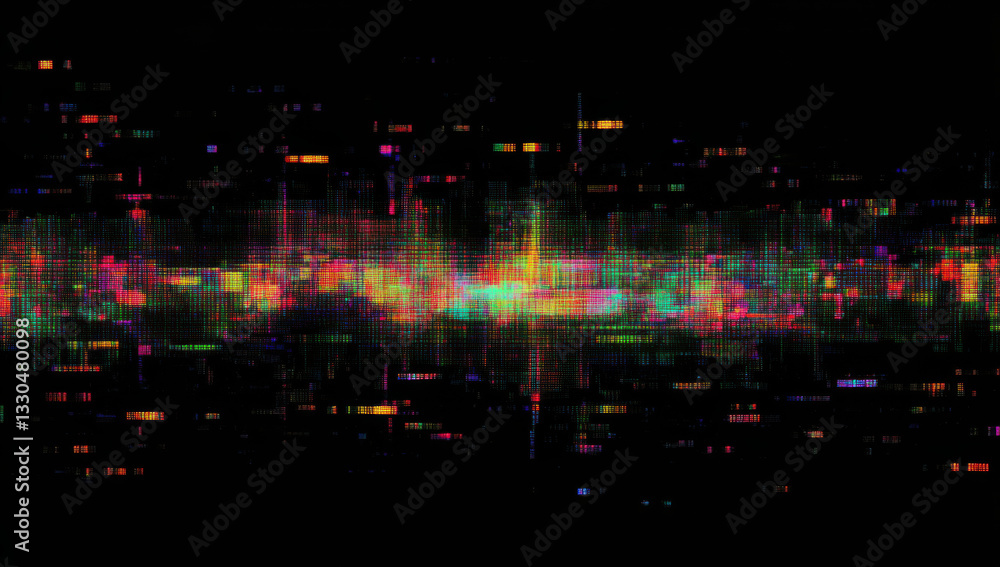 Glitch noise static television VFX. Visual video effects stripes background, CRT tv screen no signal glitch effect
Glitch noise static television VFX. Visual video effects stripes background, CRT tv screen no signal glitch effect