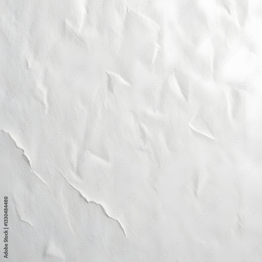 Abstract White Paper Texture Background. High Resolution Wrinkled Paper. Minimalist Surface, Elegant, Aesthetic, Simple, Pattern, Modern. Abstract White Paper Texture Background. High Resolution Wrinkled Paper. Minimalist Surface, Elegant, Aesthetic, Simple, Pattern, Modern.