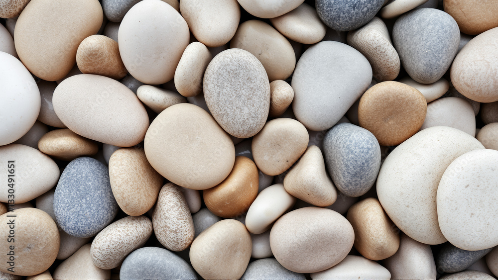 Sea pebble texture in sand light shades Sea pebble texture in sand light shades