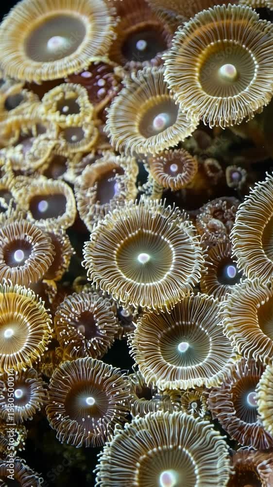 Intricate coral formations display delicate patterns and textures underwater in a vibrant marine environment Intricate coral formations display delicate patterns and textures underwater in a vibrant marine environment