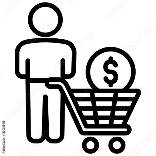 Consumer Outline Icon