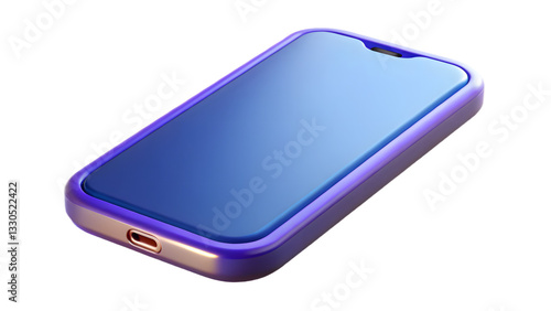 Smartphone mobile mockup 3d illustration