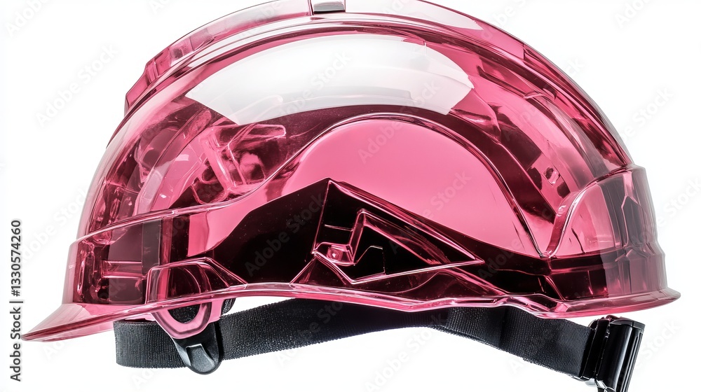 Fototapeta premium Plastic Safety Helmet, Isolated for Protective Gear