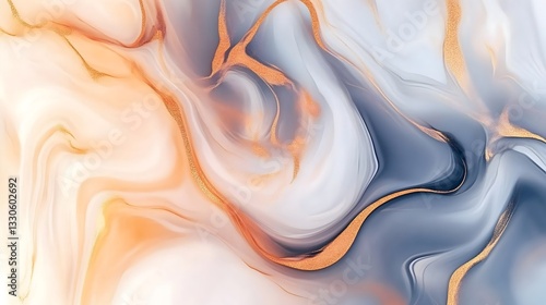 Smooth marble texture with gold veins, soft white base 