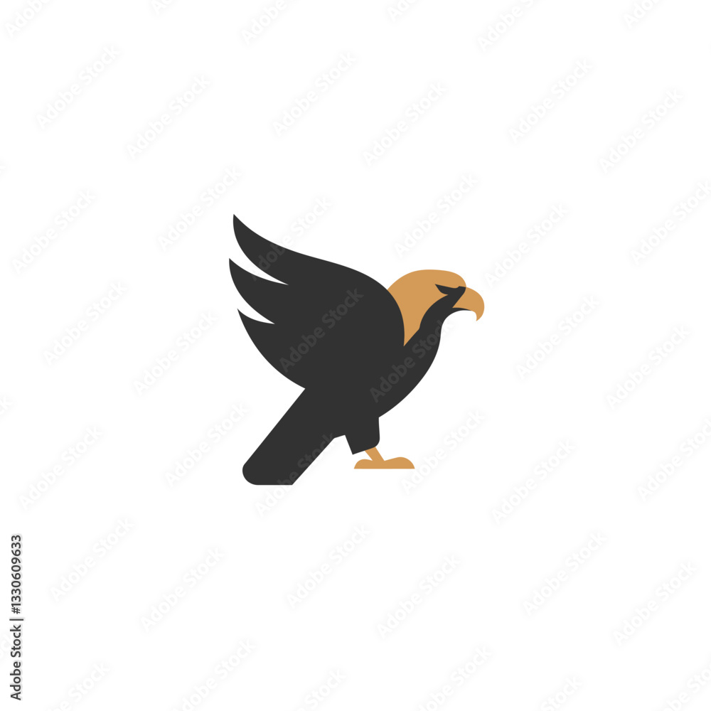 Fototapeta premium Minimalist Flat Animal & Bird Logo Set – Modern Vector Design Collection