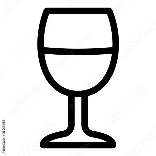 A glass of wine