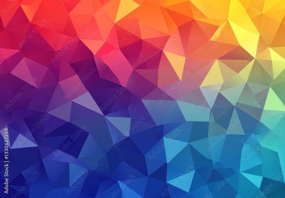 Colorful abstract polygonal background gradient Colorful abstract polygonal background gradient