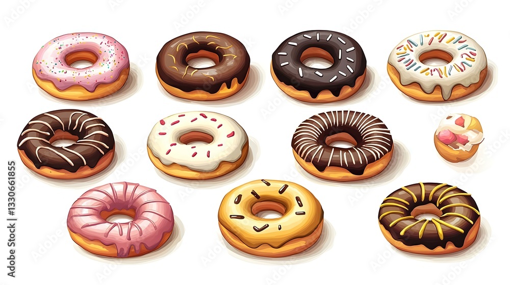 Assorted donuts Assorted donuts