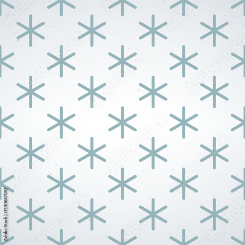 Εκτύπωση καμβά Light Blue Asterisk Pattern on White Background